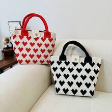 Women Shoulder Bags - 波浪紋黑 - 查看 3