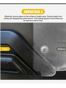 AosiDING-S3 Plastic Leather Restorer Interior Trim Seat Polish Shine Renovator Black New Color Cleaner Spray Car Care Accessories Essential For Car Care S3 - Multicolor - View 8