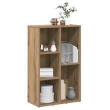 Bücherregal Artisan-Eiche 50x25x80 cm Holzwerkstoff