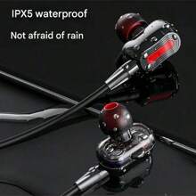 Lenovo HE05 Pro Bluetooth Headset, Airy And Comfortable, Liquid Silicone, Skin-Friendly, Magnetic Suction And Anti-Lost, Noise Reduction, High-Definition Calls, Mobile Office, Black - Black - View 4