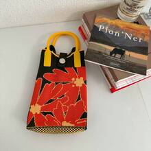 Women Shoulder Bags - 紅色小花 - 查看 1