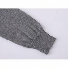 UMELOK Girls' Cardigans Sweater Cotton Button Solid Long Sleeve Knit Sweaters