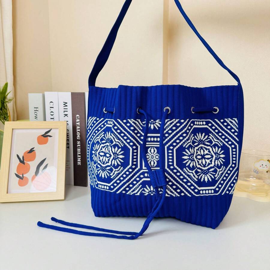 Women Shoulder Bags - 咖色 - 查看 1