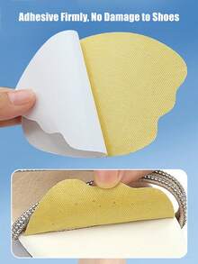 1-5双装真皮前脚掌垫，适用于高跟鞋，柔软吸震，吸汗防滑，适合夏季凉鞋，自粘式隐形防滑前脚掌垫