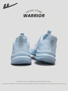 WARRIOR 1 Par Zapatillas de Correr para Mujer 2025 Nueva Serie Guerrera, Color Azul, Cordones, Parte Superior de Malla Transpirable, Suela Ligera y Suave, Adecuado para Correr al Aire Libre, Fitness, Caminar, Ir al Trabajo y Uso Estudiantil, Popular entre los Jóvenes