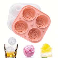 熊形冰块托盘 - 有趣又可爱的硅胶模具，用于制作可爱的冰块，非常适合儿童饮料、派对和创意鸡尾酒冰块托盘冰块冰块柔软冰块模具冰块模具 - 均碼 - 查看 11