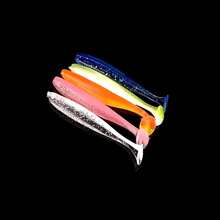 Long-Distance Casting Lure Set, T-Tail, Soft Bait, Soft Worm, Lead Hook, Mandarin Fish, Bass, Black Carp, Grouper Box Lure(Soft Bait Mixed Delivery)