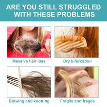 1/2瓶 60毫升 蛋白质柔顺护发乳，抚平毛躁，修复受损卷发，打造健康干爽的直发，告别分叉，深层滋养干燥受损发质，保湿、柔顺、丰盈，蛋白质护理，适用于分叉和干燥头皮的滋养护理 - 白色 - 查看 4