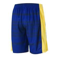 Under Armour Basketball Shorts, Knitted Breathable Soft Unisex Casual Running, 22500103-400 - Blue/yellow - View 2