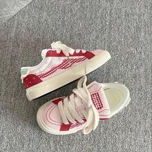 Women Canvas Shoes - 米綠 - 查看 4