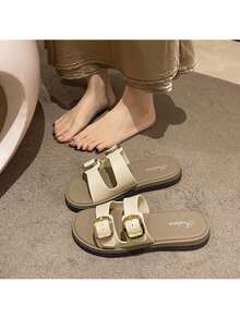 Women Flip-Flops - Black - View 6