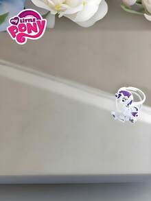 MY LITTLE PONY 1/6 pièces Bague queue mignonne et polyvalente réglable de style dessin animé, style anime mignon, décoration de maison convenant pour les cadeaux de fête, l'ameublement, les fournitures de fête, les cadeaux, convenant pour la Saint-Valentin, les décorations et cadeaux d'anniversaire, cadeaux de Noël pour les amis, cadeaux, décorations, décoration d'intérieur, cadeau parfait pour les jeunes pendant leur anniversaire