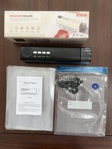 1pc 62KPa Wireless Vacuum Sealer, USB 1200mAh Rechargeable Automatic Airtight Food Vacuum Sealer With Magnetic Design, High Suction Vacuum Sealer - Easy Food Preservation, Extend Freshness - Wireless Design, Space-Saving, Convenient For Home Use