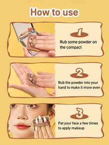 Amortals X TUNEE GOODS 面包系列 2 件装方形粉扑 1.5mm 短绒可爱小熊化妆海绵替换工具，适合初学者、化妆师、约会礼物、婚礼、圣诞节、万圣节、感恩节、毕业典礼、生日、Y2K 主题、时尚女性、化妆品、美容、派对、海滩、露营、学校活动、装饰、玫瑰女孩 Cosplay - 咖啡棕 - 查看 7