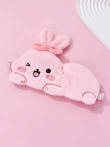 1pc Polyester Cute Panda Shaped Eye Mask, Lightweight & Blackout, Suitable For Women Daily Rest - Multicolor - View 13