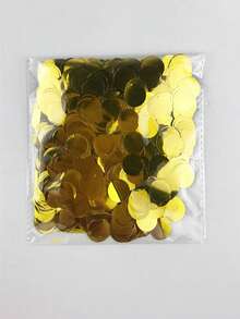 Round Pink/Blue Confetti Baby Girl/Boy Reveals Props Baby Party Birthday Party Holiday Wedding Throwing Confetti Party Atmosphere Props - Multicolor - View 6