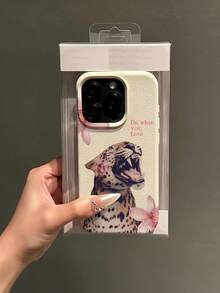 1 件白色豹纹个性化 TPU 防震手机壳，适用于 Apple 16、15、14、13、12、11 Pro Max 及系列 - 彩色 - 查看 4