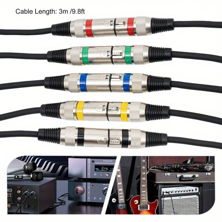 SanBouSi Cables de escenario y estudio