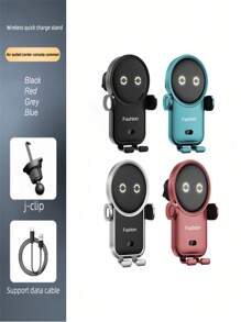 SUONEE 15W Car Wireless Charger Car Phone Mount Holder Stand Universal Air Vent Auto Clamping Fast Charging For Iphone 17/16 Pro Max/16/15/14/13/12/11/SE/XS/X/8, For Galaxy S25/S24/S23/S22/Note 20 Ultra/Note 10/S10/S9/S8