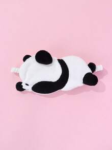 1pc Polyester Cute Panda Shaped Eye Mask, Lightweight & Blackout, Suitable For Women Daily Rest - Multicolor - View 15