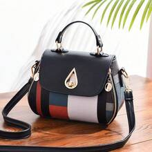 Women Top Handle Bags - 土黃色水滴 - 查看 5