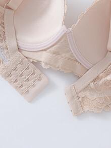 6 chiếc áo ngực ren lãng mạn, áo ngực nâng ngực thoáng khí có gọng thiết kế hoa thoải mái cho vòng một nhỏ, dây đeo có thể điều chỉnh, thích hợp cho ngày lễ tình nhân và mặc hàng ngày, đồ lót nữ thanh lịch - Nhiều màu - Xem 8