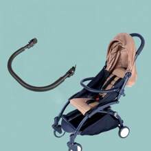 [Adjustable Stroller Armrest] Ergonomic Adjustable Stroller Armrest Handle | Anti-Tip Barrier With Secure Grip & Tool-Free Installation For Carriages, Pushchairs, Travel Strollers