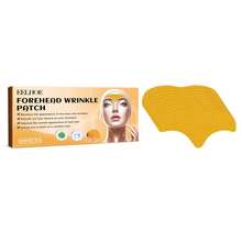 Eelhoe Forehead Wrinkle Patch Anti Wrinkle Pad Forehead Skin Massage Reduce Fine Lines Wrinkles Smooth Out Skin Texture On Your Forehead Forehead Care Patch - 黃色 - 查看 2