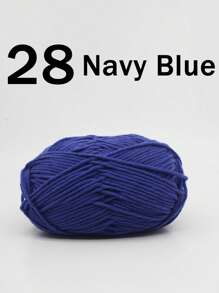 1/2支 5股混色乳白色腈纶纱线，50克/支，柔软多用途，中等粗细的乳白色纱线 - 非常适合手工编织、手工织造、DIY工艺品，可用于DIY钩编包、手提袋、围巾、帽子、毛衣、衣服、拖鞋、鞋子、玩偶、靠垫、钩编毯子、手工钩编项目、DIY小礼物、情人节礼物。