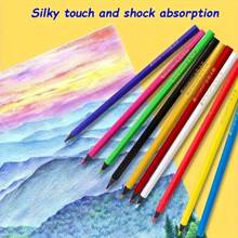 Set de 12/24 lápices de colores premium - mina 2B, ligeros, grosor de talla grande de 2mm, para artistas y estudiantes, ideales para dibujar, colorear y regalar, lápices de colores, lápices, lápices de colores, lápices de colores, regreso a la escuela