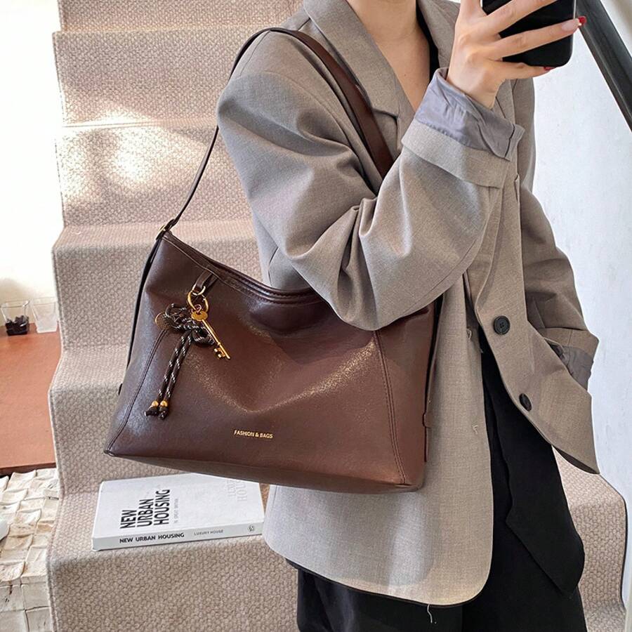 Women Shoulder Bags - 白色 - 查看 1