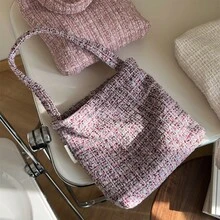 Women Tote Bags - 粉紅紫色 - 查看 3