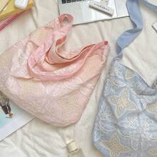 Women Shoulder Bags - 蝴蝶淺藍 - 查看 5