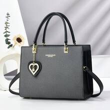 Women Top Handle Bags - 粽色 - 查看 1