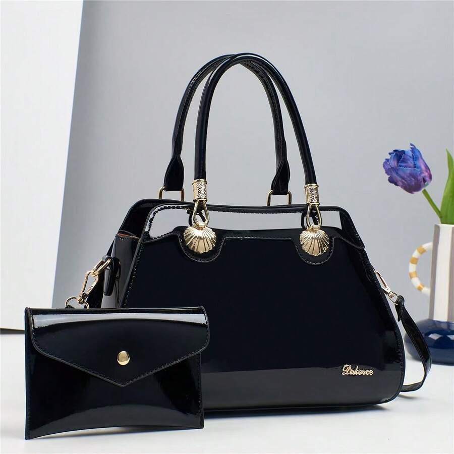 Women Top Handle Bags - 金色 - 查看 1