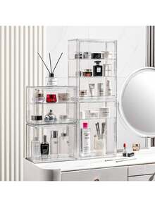 Storage Rack - Transparent 868-a [2 Compartments] 36*13*27cm - View 3