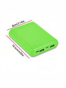 可拆卸4节18650电池盒，小容量移动电源套装，免焊便携式移动电源套装