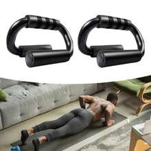 1 Stück Liegestützgriffe mit Schaumstoffgriff, rutschfest für Planks und Calisthenics Krafttraining