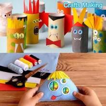 PATIKIL 20mm Dragon Eyes, 100 Pcs Round Glass Eyes Animals Crochet Eyes For Clay Doll Making Craft DIY Findings Jewelry Making, Mixed Colors