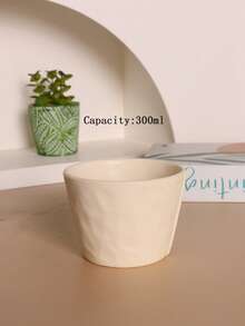 1 Peça Xícara de Cerâmica Minimalista, Xícara de Café para Arte Latte, Xícara de Espresso, Xícara de Café da Manhã, Xícara de Leite, Xícara de Água para Escritório, Xícara de Chá da Tarde, Xícara de Café com Arte Latte de Cerâmica, Xícara de Macchiato, Adequada para Uso Doméstico e Escritório, Fácil de Limpar, Xícara de Café para Casal, Xícara de Café da Manhã Simples, Presente de Feriado