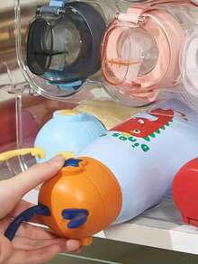 1 件透明杯架，可堆叠马克杯/瓶子收纳架，防尘 - 無色 - 查看 4