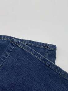 Pantalones harem sueltos y versátiles para mujer, sección larga de jeans de color original, estilo casual de Europa y Estados Unidos