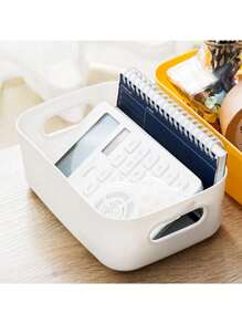 3er Set multifunktionale Aufbewahrungsboxen - geeignet für Kosmetik, Snacks etc. - Kunststoff Organizer für Küche, Bad und Schlafzimmer