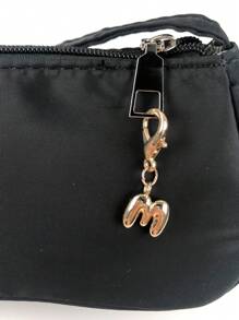 Bubble Letters Cute Necklace Pendant Bag Pendant-Lucky Crystal Pendant, Alphabet Letters A-Z, Shiny Alloy Bag And Backpack Pendant-Perfect Gift For Birthdays And Special Occasions, Key Chain Ring Bag Backpack Pendant Car Pendant Gift For Ladies And Girls, Wallet And Handbag Accessories. Random Assorted Old And New Style Letters