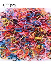 1000 件女士简约风格高端发带，时尚百搭，优雅时尚的发饰，适合日常外出、扎头发、扎马尾辫、搭配化妆和衣服，以及用作装饰品、头饰和发带。、马尾辫夹、发圈、发绳