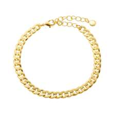 1 件 18K 镀不锈钢简约时尚女士手链，适合派对、约会、办公室佩戴