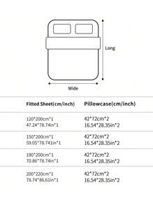 3 PiecesBed Sheet Set With Checkerboard Pattern, Soft & Comfortable Bedding Set Includes 1 Fitted Sheet & 2 Pillowcases, No Filling, Suitable For Dorms, Bedrooms, Multi-Size Options - Baby Pink - View 4
