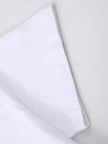 Men's EST 1977 Toronto Baseball T-Shirt-Heavy Cotton Retro Logo And Maple Leaf Design, Regular Short-Sleeved Casual Sports Style Clothing. - trắng - Xem 5