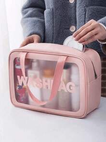 3 件/套大容量化妆包、化妆袋、化妆品收纳盒、PU 皮革防水化妆盒、盥洗包、旅行包、PU 皮包、通勤单肩包、秋冬手提包、纯色水桶包，适用于口红、刷子、护肤品、手机、硬币、小物品，适用于家庭、礼物、度假和节日万圣节圣诞节多功能用途，波西米亚风情 - 多色 - 查看 12