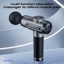 Professioneel handmassagepistool, massagepistool voor diepe weefselmassage, stille borstelloze motor en draagbaar massagepistool met 8 verwisselbare koppen voor diepe spierverlichting en ontspanning, ontspannend cadeau